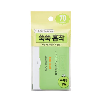 BRING GREEN Artemisia Oil Control Paper
