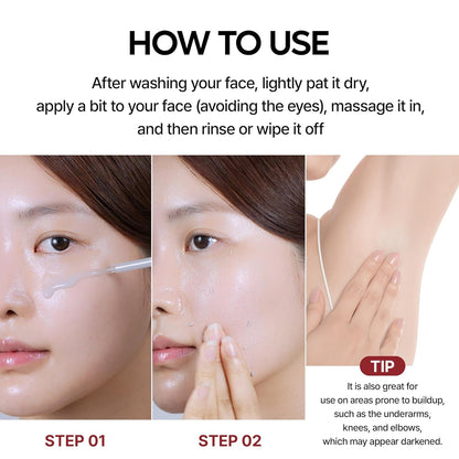 Dr. Melaxin Peel Shot Exfoliating Black Rice Ampoule