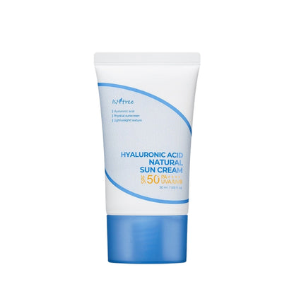 Isntree Hyaluronic Acid Natural Sun Cream SPF50+ PA++++